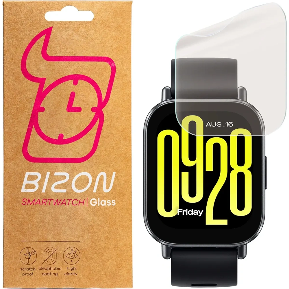Folia matowa Bizon Glass Watch Hydrogel Sun do Xiaomi Redmi Watch 5 Active [2 PACK]