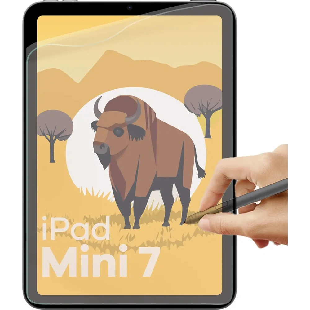 Folia matowa Bizon Glass Hydrogel Sun do Apple iPad mini 8.3" 2024 (7. generacji) [2 PACK]