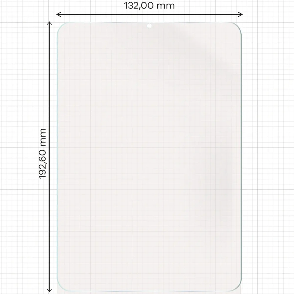 Folia matowa Bizon Glass Hydrogel Sun do Apple iPad mini 8.3" 2024 (7. generacji) [2 PACK]