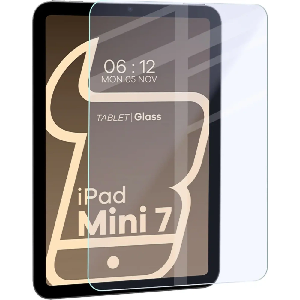 Elastyczne szkło hybrydowe Bizon Glass Tab Mule do Apple iPad mini 8.3" 2024 (7. generacji)