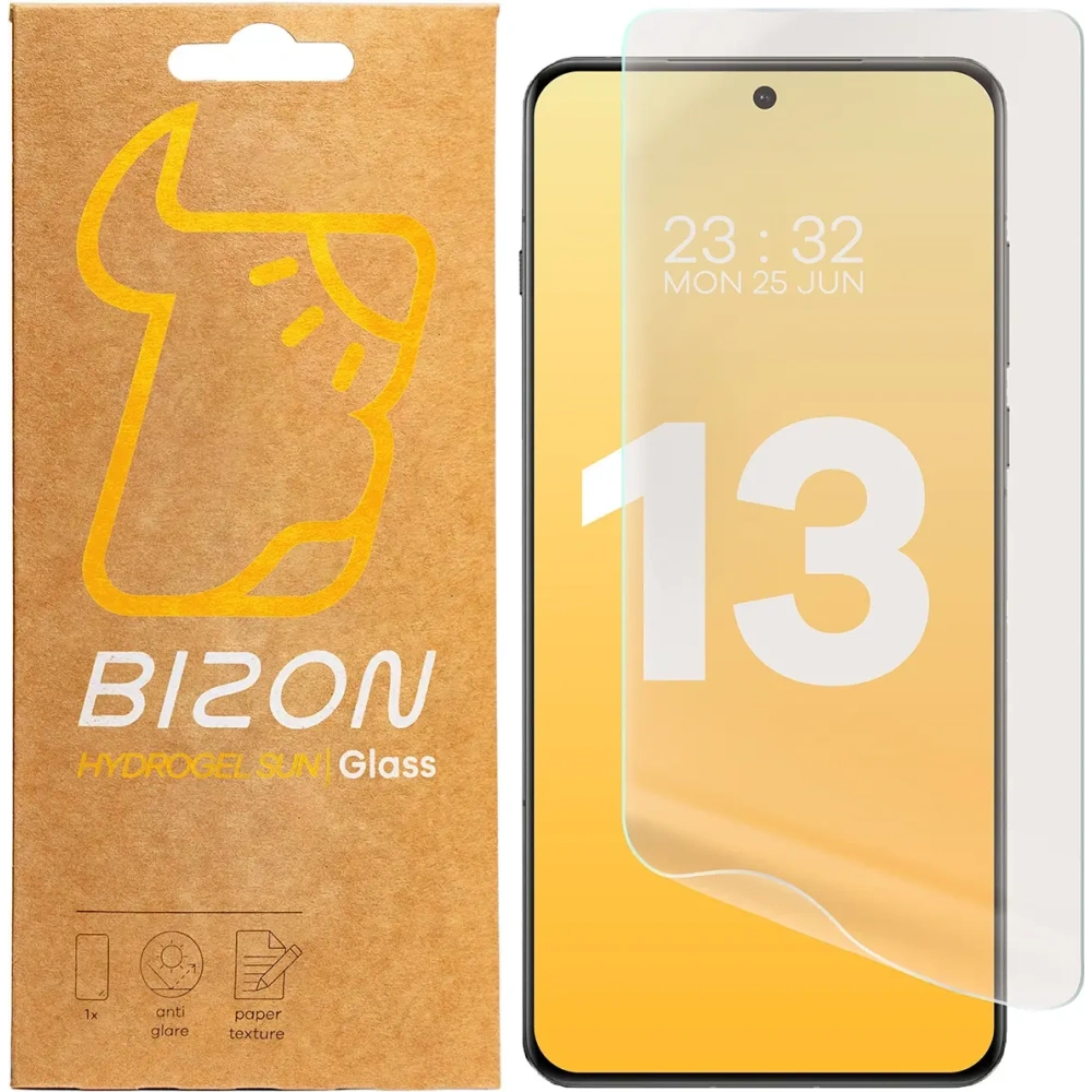Folia matowa Bizon Glass Hydrogel Sun do OnePlus 13 [2 PACK]