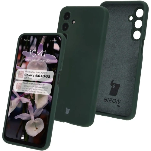 Kup Bizon Soft Case Samsung Galaxy A16 4G/5G dunkelgrün - BIZ7934 - {ean13} - Sklep Home Screen