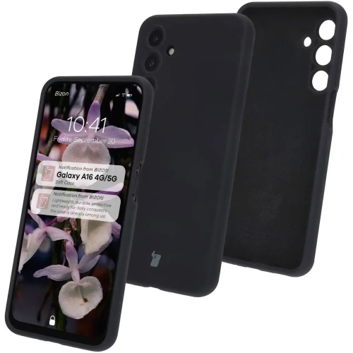 Kup Silikonowe etui Bizon Soft Case do Samsung Galaxy A16 4G/5G czarne - BIZ7935 - {ean13} - Sklep Home Screen