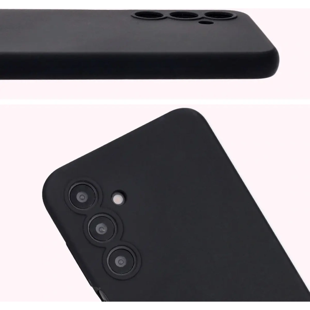 Silikonowe etui Bizon Soft Case do Samsung Galaxy A16 4G/5G czarne