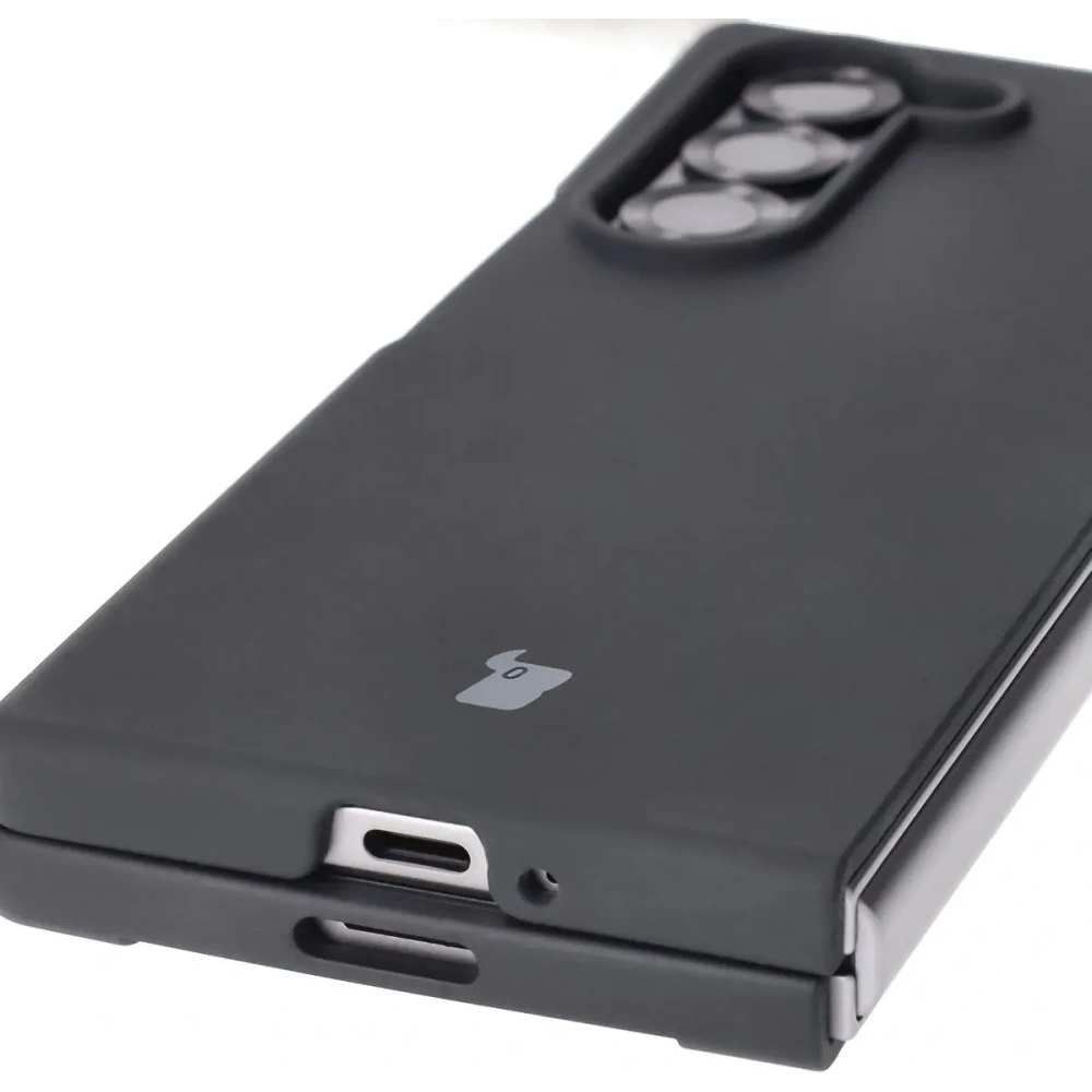 Silikonowe etui Bizon Soft Case do Samsung Galaxy Z Fold6 czarne