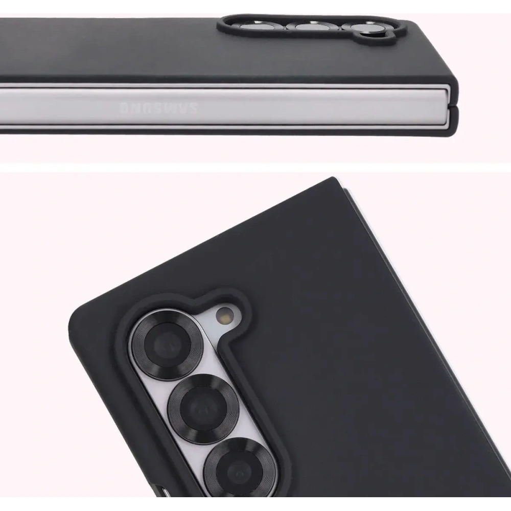 Silikonowe etui Bizon Soft Case do Samsung Galaxy Z Fold6 czarne