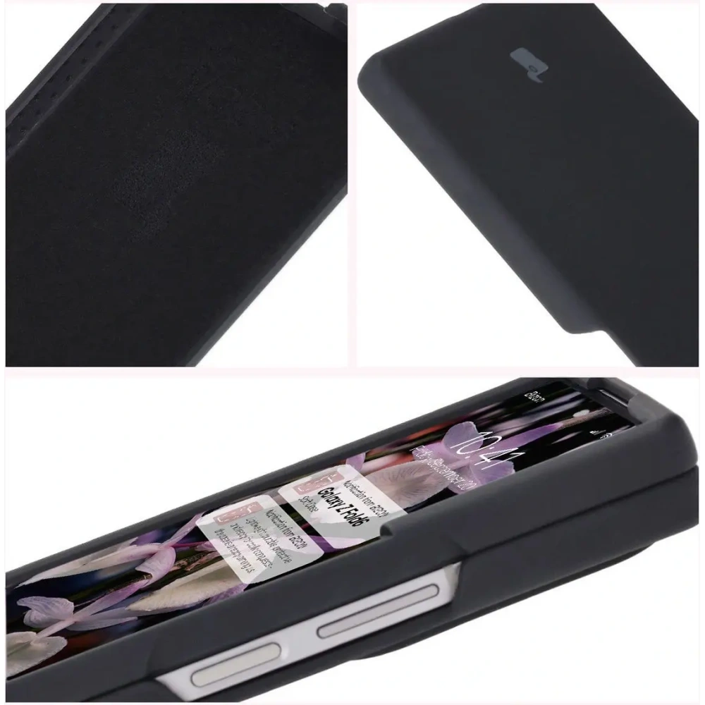 Silikonowe etui Bizon Soft Case do Samsung Galaxy Z Fold6 czarne