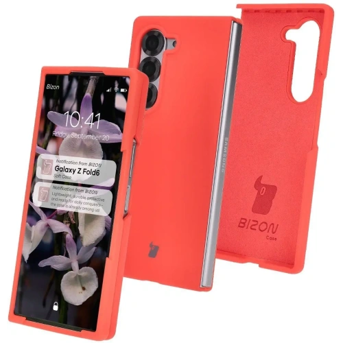 Kup Silikonové pouzdro Bizon Soft Case pro Samsung Galaxy Z Fold6 červené - BIZ7941 - {ean13} - Sklep Home Screen