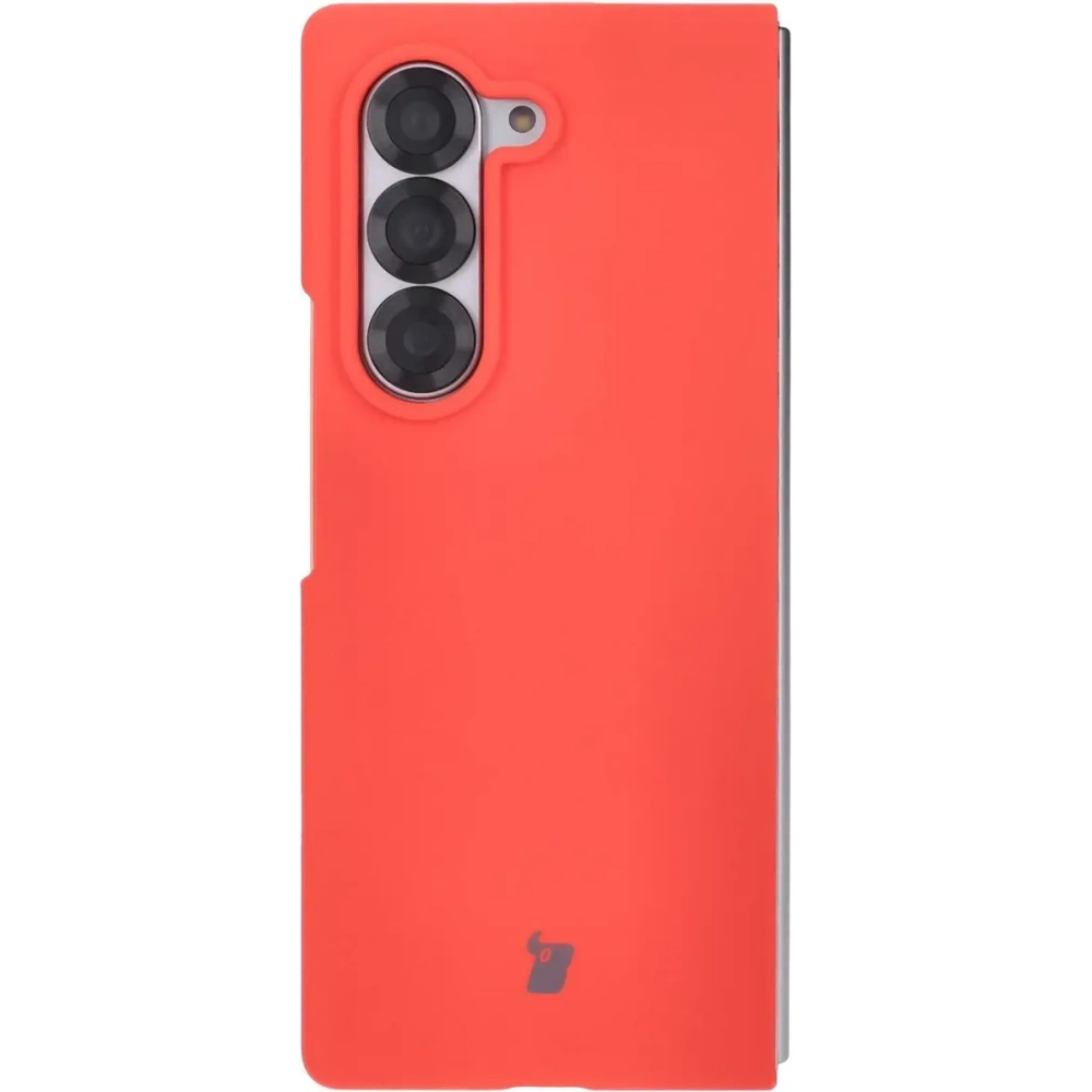 Silikonowe etui Bizon Soft Case do Samsung Galaxy Z Fold6 czerwone