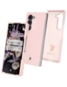 Silikonové pouzdro Bizon Soft Case pro Samsung Galaxy Z Fold6 světle růžové