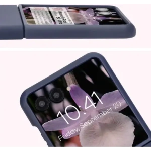 Kup Caz moale Bizon pentru Motorola Razr 50 Ultra albastru închis - BIZ7943 - {ean13} - Sklep Home Screen