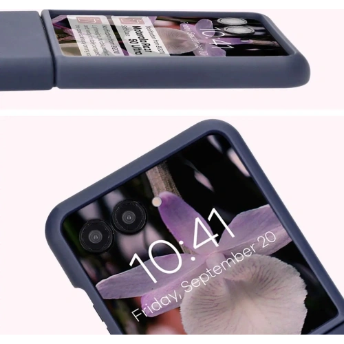 Kup Bizon Soft Case Motorola Razr 50 Ultra sötétkék - BIZ7943 - {ean13} - Sklep Home Screen