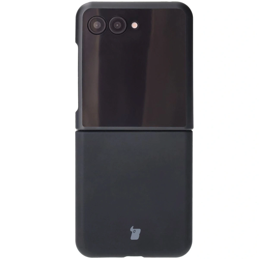 Silikonowe etui Bizon Soft Case do Motorola Razr 50 Ultra czarne