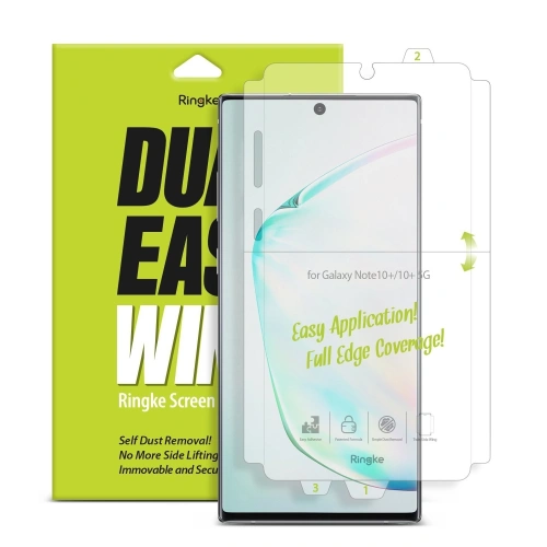 Kup Hidrogél fólia Ringke Dual Easy Wing Full Cover Samsung Galaxy Note 10+ Plus [2 PACK] - RGK1175 - {ean13} - Sklep Home Screen