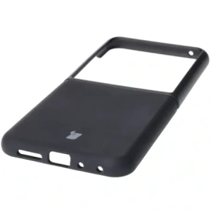Silikonowe etui Bizon Soft Case do Motorola Razr 50 Ultra czarne