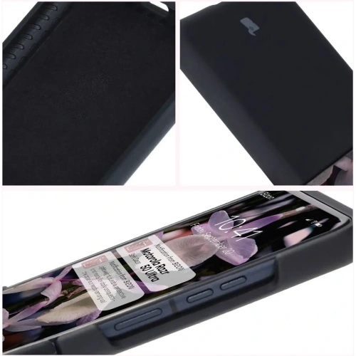Kup Bizon Soft Case Motorola Razr 50 Ultra fekete - BIZ7944 - {ean13} - Sklep Home Screen
