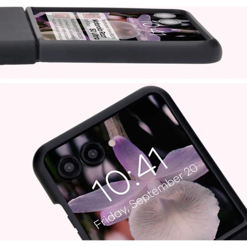 Kup Bizon Soft Case Motorola Razr 50 Ultra fekete - BIZ7944 - {ean13} - Sklep Home Screen