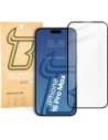 Szkło hartowane Bizon Glass Edge 2 do Apple iPhone 16 Pro Max czarna ramka