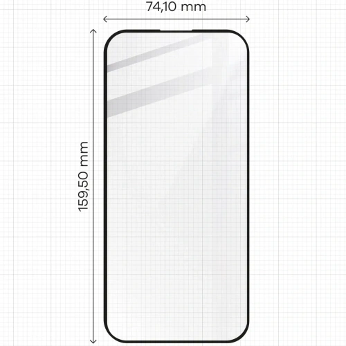 Kup Szkło hartowane Bizon Glass Edge 2 do Apple iPhone 16 Pro Max czarna ramka - BIZ7947 - {ean13} - Sklep Home Screen