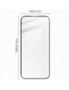 Buy Bizon Glass Edge 2 Apple iPhone 16 Pro Max black frame - BIZ7947 - {ean13} - Home Screen Store Europe
