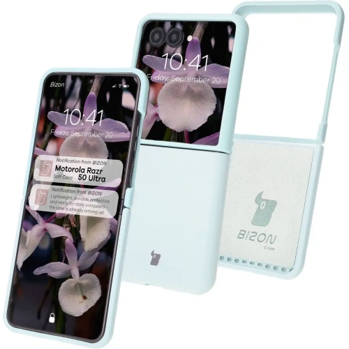 Kup Bizon Soft Case Motorola Razr 50 Ultra himmelblau - BIZ7948 - {ean13} - Sklep Home Screen