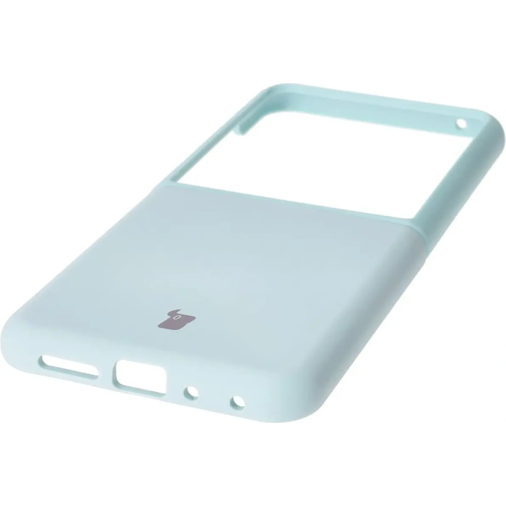 Silikonowe etui Bizon Soft Case do Motorola Razr 50 Ultra jasnoniebieskie