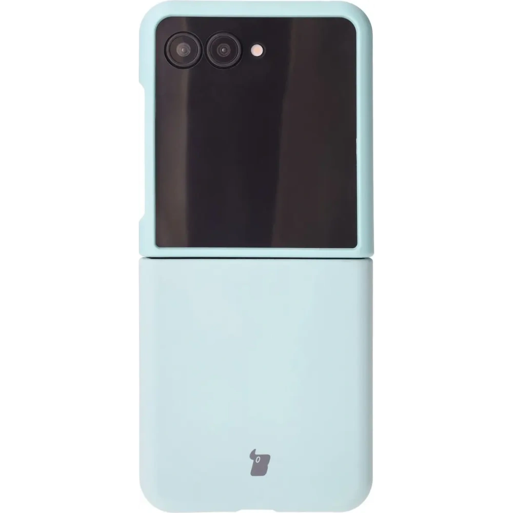 Silikonowe etui Bizon Soft Case do Motorola Razr 50 Ultra jasnoniebieskie