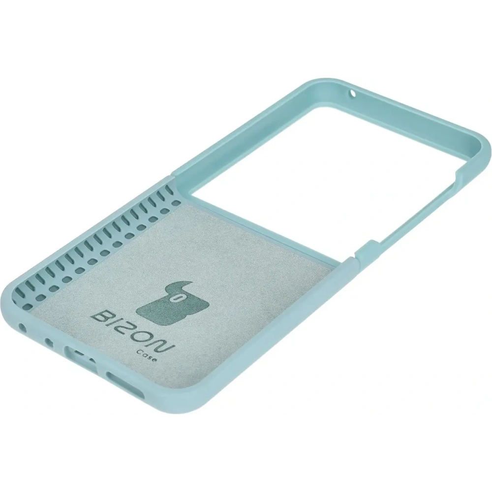 Silikonowe etui Bizon Soft Case do Motorola Razr 50 Ultra jasnoniebieskie