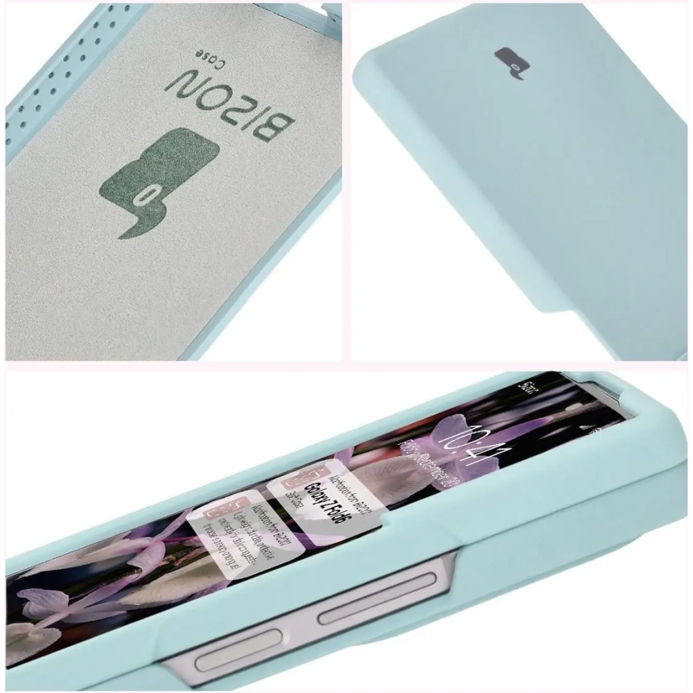 Silikonowe etui Bizon Soft Case do Samsung Galaxy Z Fold6 jasnoniebieskie