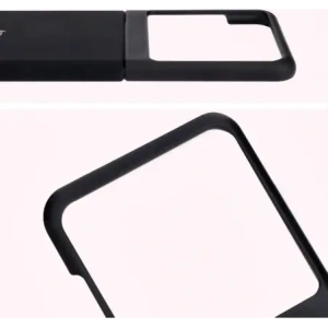 Silikonowe etui Bizon Soft Case do Motorola Razr 50 czarne