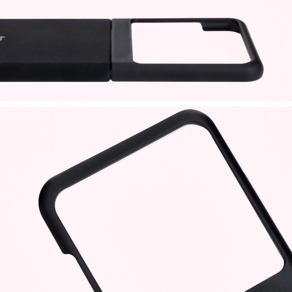 Silikonowe etui Bizon Soft Case do Motorola Razr 50 czarne