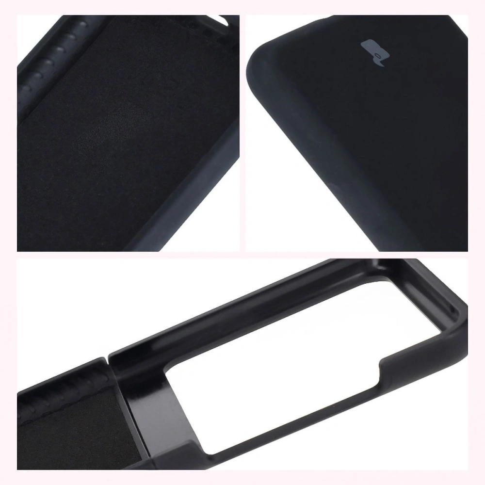 Silikonowe etui Bizon Soft Case do Motorola Razr 50 czarne