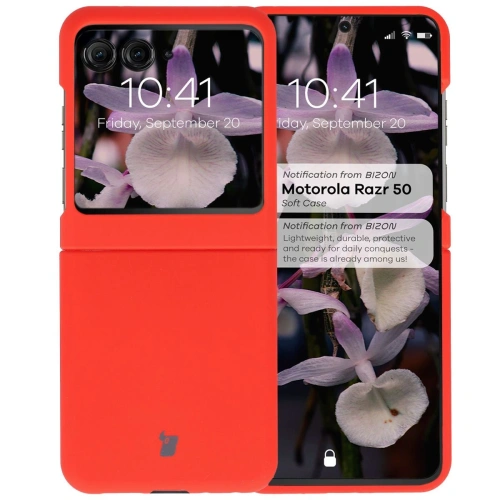 Kup Husă din silicon pentru Motorola Razr 50 roșie. - BIZ7951 - {ean13} - Sklep Home Screen