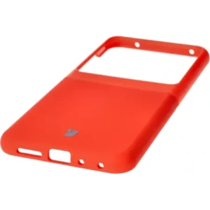 Silikonowe etui Bizon Soft Case do Motorola Razr 50 czerwone