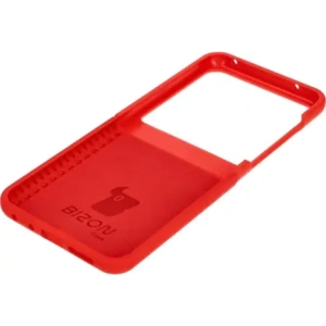 Silikonowe etui Bizon Soft Case do Motorola Razr 50 czerwone