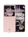 Silikonový obal Bizon Soft Case pro Motorola Razr 50 světle růžový