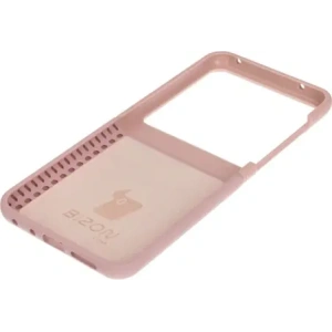 Silikonowe etui Bizon Soft Case do Motorola Razr 50 jasnoróżowe