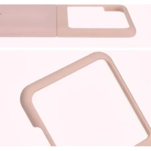 Silikonowe etui Bizon Soft Case do Motorola Razr 50 jasnoróżowe