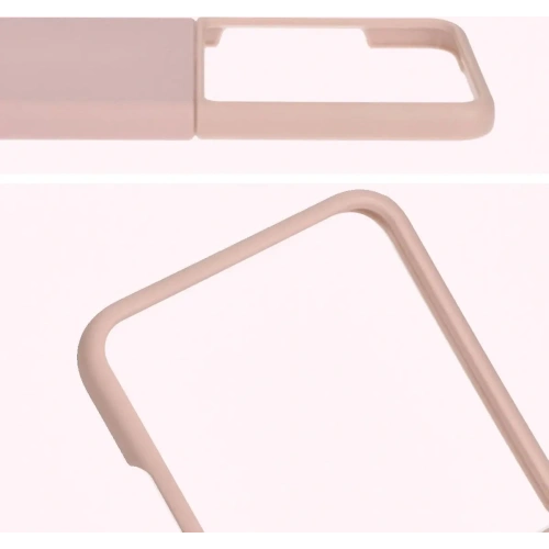 Kup Silikonowe etui Bizon Soft Case do Xiaomi Mix Flip jasnoróżowe - BIZ7954 - {ean13} - Sklep Home Screen