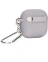 Kup Silikonový obal s karabinou Bizon Case Headphone Silicone pro Apple AirPods 4 světle fialový - BIZ7955 - {ean13} - Sklep Home Screen
