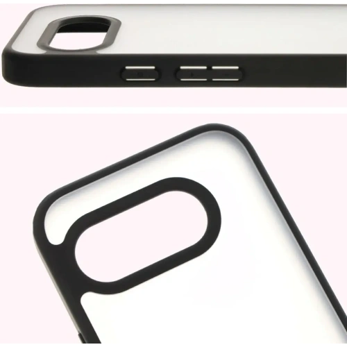 Buy Bizon Case Angelo Google Pixel 9a smoky with a black frame - BIZ7956 - {ean13} - Home Screen Store Europe