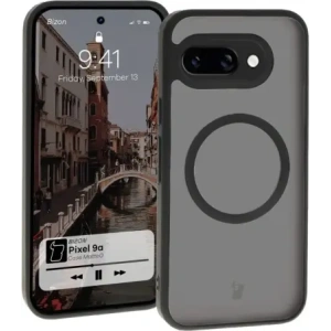 Kup Bizon Case MatteO Google Pixel 9a transparent mit einem schwarzen Rahmen - BIZ7957 - {ean13} - Sklep Home Screen