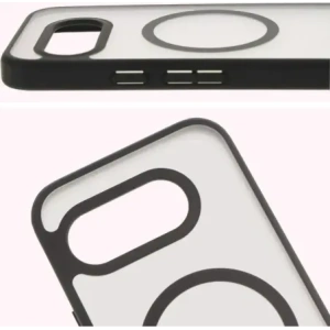 Kup Bizon Case MatteO Google Pixel 9a transparent mit einem schwarzen Rahmen - BIZ7957 - {ean13} - Sklep Home Screen