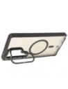 Kup Etui s podstavcem a magnetickým kroužkem Bizon Case Eclipse pro Samsung Galaxy S25 Ultra kouřové s černým rámem - BIZ7959 - {ean13} - Sklep Home Screen