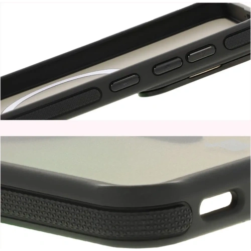 Kup Etui z podstawką i pierścieniem magnetycznym Bizon Case Eclipse do Samsung Galaxy S25 przydymione z czarną ramką - BIZ7960 - {ean13} - Sklep Home Screen