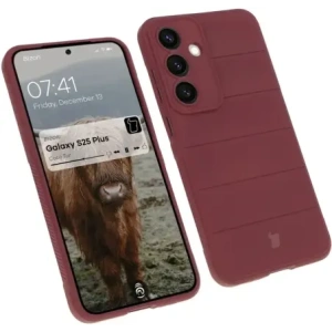 Pancerne etui Bizon Case Tur do Samsung Galaxy S25 Plus ciemnofioletowe