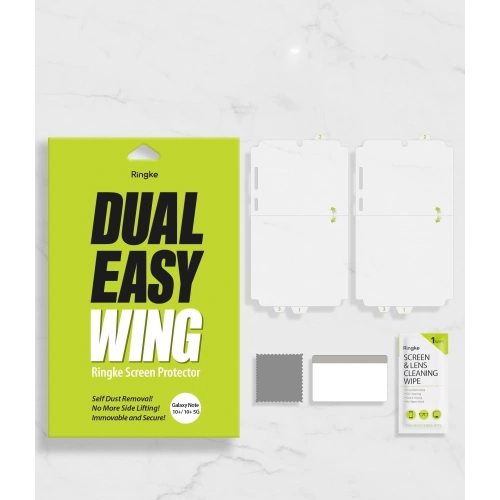 Kup Folia hydrożelowa Ringke Dual Easy Wing Full Cover Samsung Galaxy Note 10+ Plus [2 PACK] - RGK1175 - {ean13} - Sklep Home Screen