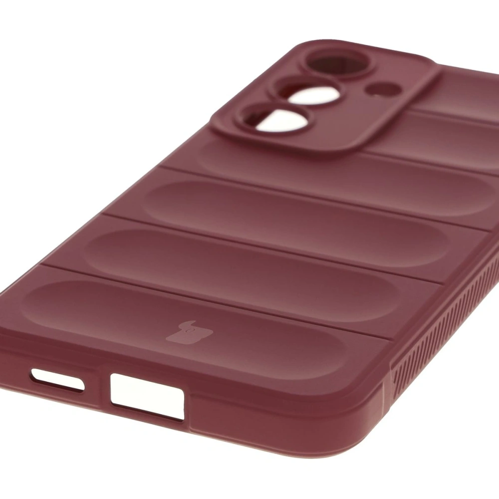 Pancerne etui Bizon Case Tur do Samsung Galaxy S25 Plus ciemnofioletowe