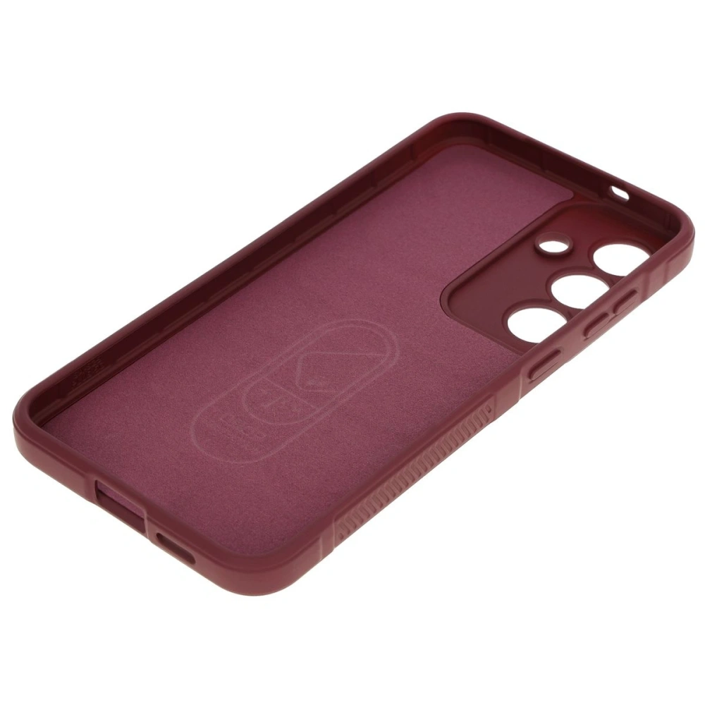 Pancerne etui Bizon Case Tur do Samsung Galaxy S25 Plus ciemnofioletowe