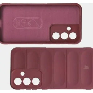 Pancerne etui Bizon Case Tur do Samsung Galaxy S25 Plus ciemnofioletowe